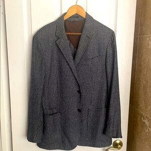 Ermenegildo Zegna Black and White Blazer